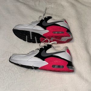 Nike pink/black/white/gray air max